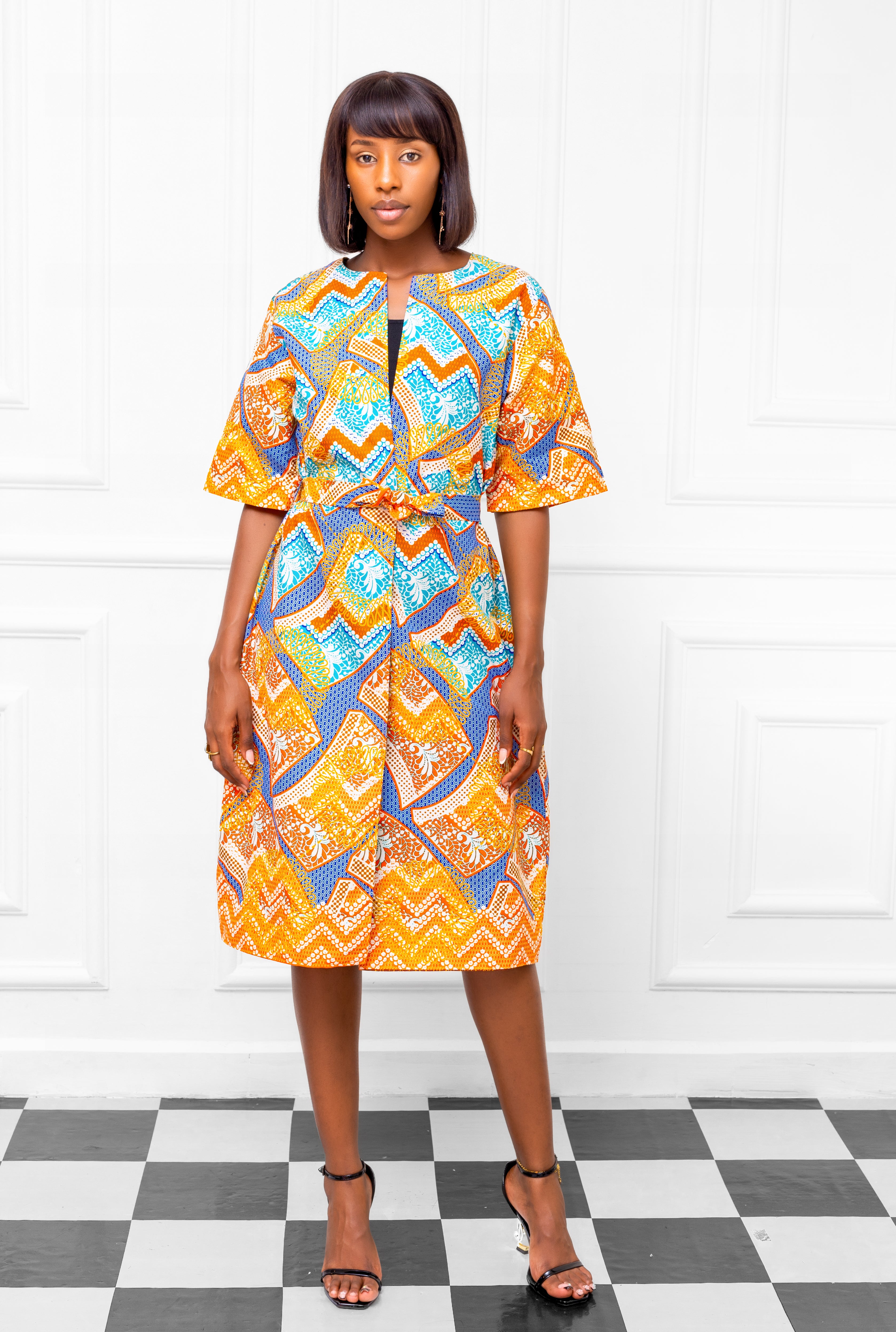 African print kimono - FashionbyVLouis