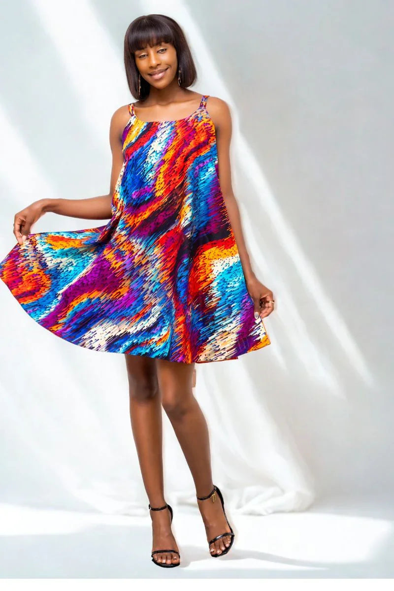 Resort radiance reversible dress - FashionbyVLouis