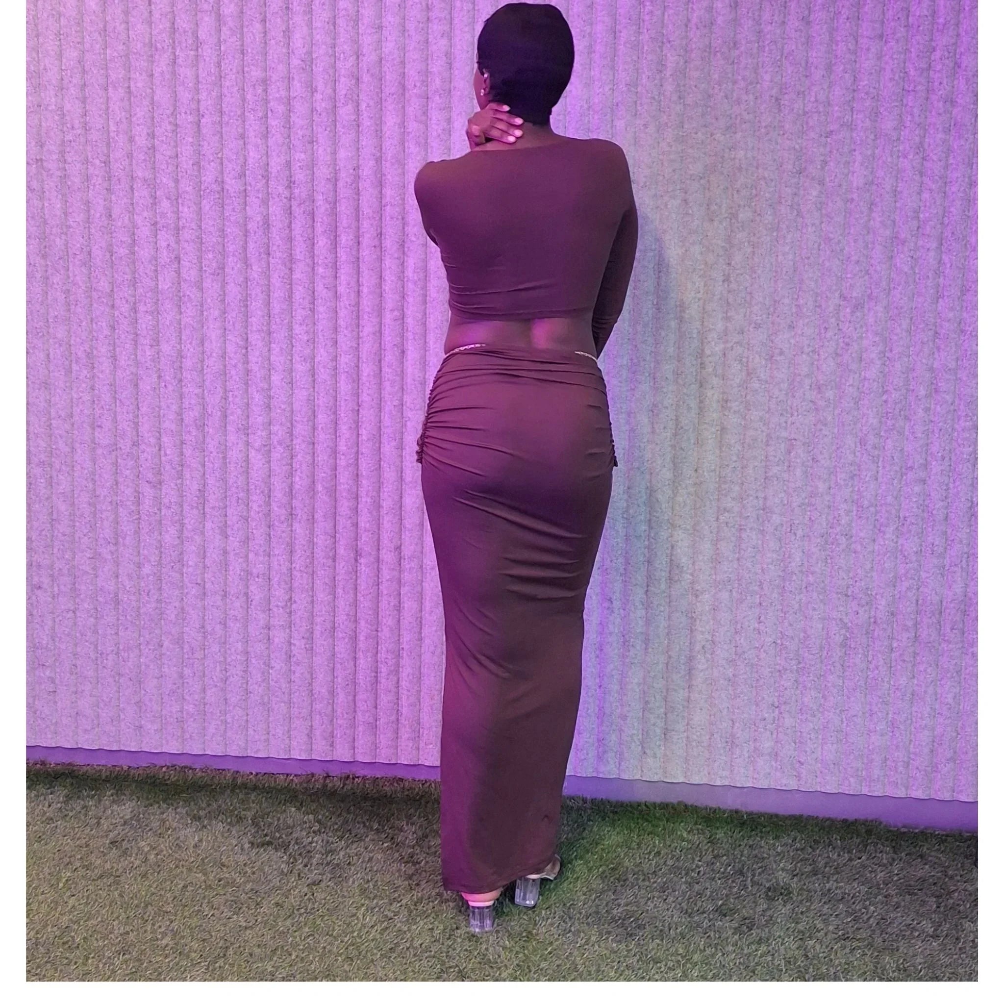 luxury evening wear maxi dress